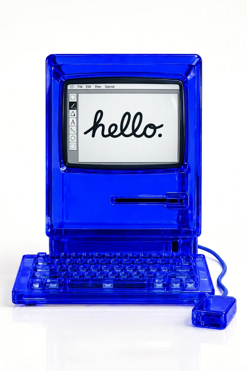 A different kind of hello.
